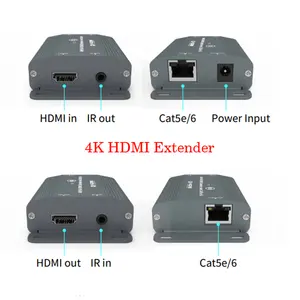 2024 نمط جديد كامل HD 4K 60 هرتز HDMI الموسع و المكرر محول محول على Cat5e 6 كابل يصل إلى 70m