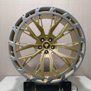 Jantes en aluminium forgé personnalisées couleur or champagne 5x112 20 mm pour <span class=keywords><strong>Mercedes</strong></span> Benz Classe S Maybach - Product Image 1