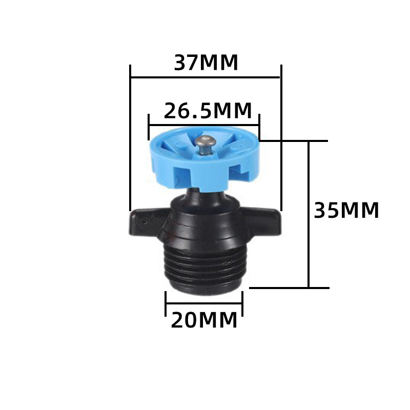 Boquilla sin obstrucciones (azul)