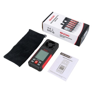 GVDA-Anemómetro Digital GD155, medidor de velocidad del viento portátil para medir la velocidad del viento, temperatura y frío del viento con retroiluminación <span class=keywords><strong>LCD</strong></span> - Product Image 6