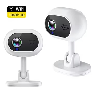 Cámara de Seguridad Inalámbrica WiFi con Visión Nocturna Infrarroja <span class=keywords><strong>A4</strong></span>, CMOS, Zoom Óptico de 10x-20x, Gran Angular de 166°, Detección de Movimiento, Tarjeta TF, 1080p - Product Image 1