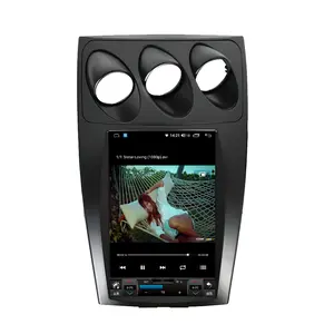 ZWNAV垂直触摸屏安卓12车载DVD播放器全球定位系统导航，带日产350Z车载视频播放器Carplay立体声收音机