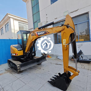 Mini-excavatrice SANY SY35U d'occasion, équipement compact sur chenilles hydraulique fiable pour les projets d'ingénierie urbaine - Product Image 3
