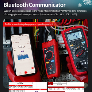 Multímetro Digital Profesional UNI-T UT197PV 1000V AC/DC, Multímetro Automático para Paneles Solares, Prueba de Pico de Potencia VFD, IP67 L86 - Product Image 4