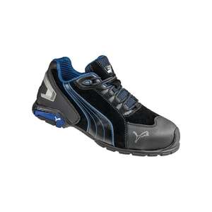 PUMA Chaussure de sécurité Rio Black Low taille 46 noir/bleu S3 SRC EN ISO 20345 daim - Product Image 1