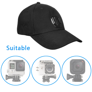 Sombrero de béisbol con hebilla de liberación rápida, gorra de béisbol negra con hebilla de montaje para <span class=keywords><strong>gopro</strong></span> 10 <span class=keywords><strong>9</strong></span> 8 7 6 + 5 4 3 - Product Image 3