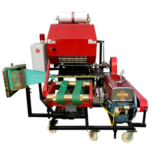 Machine à ensiler le maïs carré avec moteur, capacité de 50-60 balles/heure, presse à balles de paille, vente directe usine, ensileuse incluse - Product Image 2