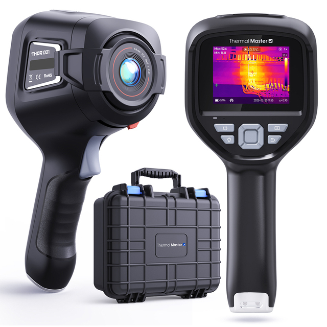 Thor001 Handheld Thermal Imager 512*384 X³IR Resolution 4X Digital Zoom Macro Lens Water Leakage Inspect Thermal Camera