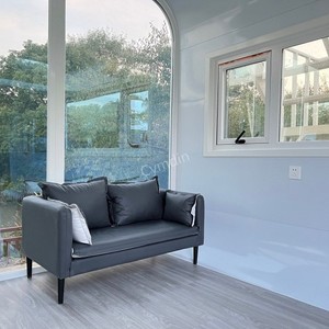 Casa Contenedor Moderna, Módulo de Vivienda Rectangular, Uso Hotelero, Grosor Estándar - Product Image 1