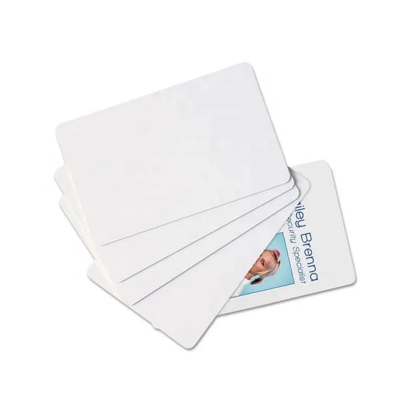 Blanco Witte Pvc Chip Id Kaart Inkjet Pvc Kaart Rfid Witte Kaart