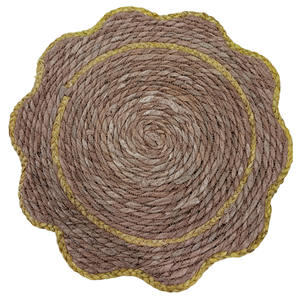 Sous-plat rond en fibre de maïs, diamètre [indiquer le diamètre] 40CM, JAUNE - Product Image 1