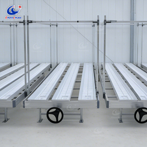 Mesa de Cultivo Hidropónico Vertical con Sistema de Flujo y Reflujo, Banco Rodante Premium para Cultivo Interior - Product Image 2