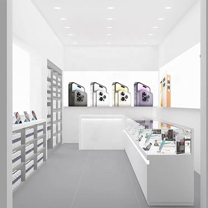 Systèmes de présentation intérieure pour téléphones portables sur mesure en usine, vitrines pour magasins de téléphonie mobile - Product Image 4