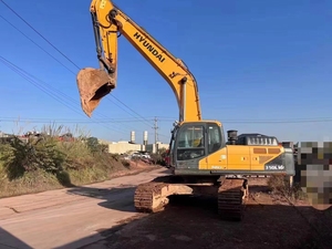 Hyundai 350LVS Crawler Excavator 35 Ton R350 330LC-9S 380LC-9S 360LC-7 360LC-9 Equipped With <b>Auger</b> <b>Drill</b> Grapple Bucket Tools - Product Image 2