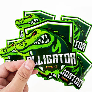 Su propio logotipo troquelado impermeable al aire libre a prueba de UV PVC Color brillante dibujos animados motocicleta pegatina pegatinas personalizadas - Product Image 1