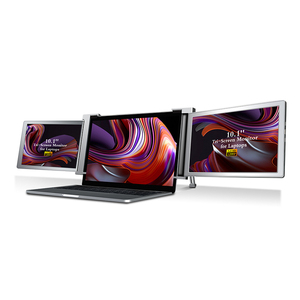Wholesale Tri Monitor <strong>Notebook</strong> Triple Monitor extra <strong>Screen</strong> <strong>for</strong> Laptop Portable Monitor - Product Image 1