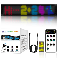Açık Mini LED ekran kaydırma mesajları kurulu IP65 perakende mağaza asansör wayeducation eğitim için puan