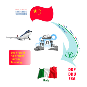 Air/sea/truck/rail Cargo Door to Door Delivery Service <strong>DDP</strong>/DDU/express/EMS/FedEx/UPS/DHL Freight Forwarder Shipping to Italy - Product Image 1