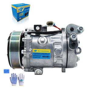 Compressore AC 12V 6PK per Aria Condizionata Auto, Compatibile con <span class=keywords><strong>Opel</strong></span> <span class=keywords><strong>Combo</strong></span> (Corsa C) 1.3SD6V101513F/ACP370000S/813626/6854086 - Product Image 3