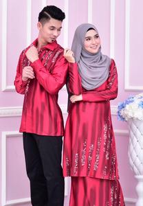<span class=keywords><strong>2019</strong></span> moda en línea Tanzania islámico Abaya Payet Kerah Kebaya para Putri Duyung Baju Kurung - Product Image 6