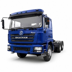 Camión Pesado Shacman F3000 6x4 <span class=keywords><strong>de</strong></span> 10 Ruedas, Camión Tractor con Volante a la Izquierda, Color Blanco/Azul/Rojo, Camión Tractor Diésel Usado en <span class=keywords><strong>Venta</strong></span> - Product Image 1