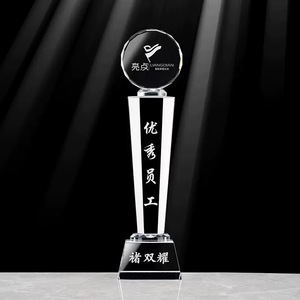 Kleine Brücke Neues Design Bestseller Maßgefertigte Diamant-Auszeichnung Polierte Gravierte Stern-Kristalltrophäe Themen-Kunsthandwerk - Product Image 4