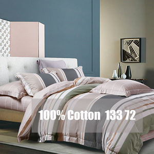 清仓豪华100% 纯棉砂光耐污羽绒被被套床单床上用品套装 - Product Image 2