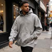 Sweat à capuche en polaire pour homme, streetwear Y2K de haute qualité, respirant, 500g polyester/coton, ensemble de survêtement