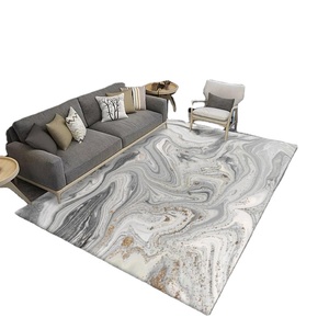 Xinglai Fournisseur en gros Tapis <span class=keywords><strong>de</strong></span> salon unique moderne en rotin à rayures bleues coréennes grand format - Product Image 1