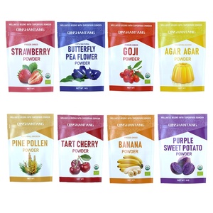 Doğal İçecek Mix sprey kurutulmuş konsantre organik çilek meyve lezzet suyu tozu - Product Image 6