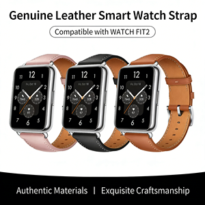 Correa de Reloj Inteligente Eraysun, Accesorios Originales de Cuero, Correa de Muñeca Inteligente <span class=keywords><strong>para</strong></span> <span class=keywords><strong>Huawei</strong></span> Watch <span class=keywords><strong>Fit</strong></span> <span class=keywords><strong>2</strong></span> - Product Image 6