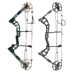 Hi Top-Arco negro de alta resistencia para tiro con arco, 70 libras, para caza - Product Image 6