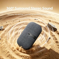 Mini haut-parleur magnétique portable sans fil, audio bidirectionnel, support de téléphone en plastique, stéréo TWS pour 6.0 600mAh