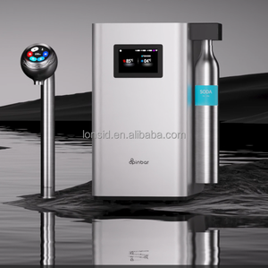 Dispensador de Agua Fría y Caliente Lonsid, Eléctrico, de Acero Inoxidable, con Sistema de Filtración UV, para Colocar Bajo el Fregadero, Multiusos - Product Image 1