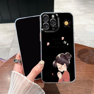 Funda Protectora para Teléfono Móvil con Estampado de Chica de los Deseos, a Prueba de Golpes, de TPU, para <span class=keywords><strong>iPhone</strong></span> X, Xr, Xs, 11, <span class=keywords><strong>12</strong></span>, 13, 14, 15, 16, 17, Pro, Max, Air - Product Image 6