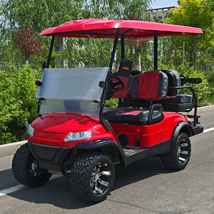 Voiturette de golf électrique à 3-4 places, quatre roues, pour excursions touristiques, avec batterie au plomb-acide, moteur AC, vitesse 30-40 km/h - Product Image 5