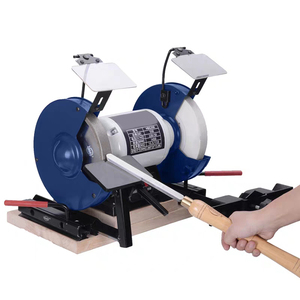 Nhà Máy Giá 220V/50Hz 8 inch tốc độ thấp mài đánh bóng đa mục đích <span class=keywords><strong>Mini</strong></span> Mài bánh xe công nghiệp băng ghế dự bị Máy mài máy - Product Image 6