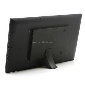 Hot Selling 21,5 Zoll 22 "Wifi Digital Advertising Menu Board Wand montage Split Screen mit Video wiedergabe Uhr Kunststoff rahmen - Product Image 5