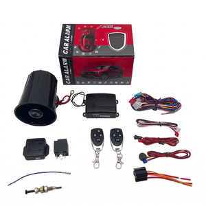 Système de sécurité automobile universel 12V 4 voies anti-hijacking avec code PIN, code d'apprentissage, alarme pour voiture - Product Image 1
