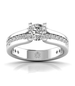 <b>Indian</b> Manufactured Moissanite Engagement <b>Ring</b> For Women Ideal For Daily Use Social Gatherings Available For Sale - Product Image 5