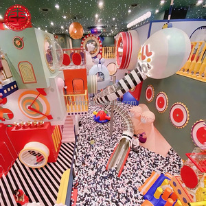 Équipement de terrain de jeu intérieur personnalisable pour enfants : Grand et petit trampoline, château gonflable, toboggan, structure d'<span class=keywords><strong>escalade</strong></span> ludique pour <span class=keywords><strong>l</strong></span>'éducation précoce - Product Image 4