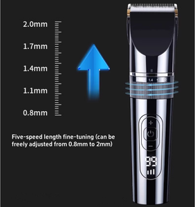 Cheveux électriques à affichage numérique rechargeable pour <span class=keywords><strong>tondeuse</strong></span> rasoir ménage tête chauve <span class=keywords><strong>tondeuse</strong></span> à cheveux transfrontalière et pour <span class=keywords><strong>tondeuse</strong></span> - Product Image 3