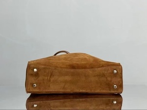 Nuevo Bolso de Cuero Genuino con Hebilla, Bolso de Mano, Bandolera, Textura de Alta Gama, Estilo Casual, Ligero, Versátil, para Dama - Product Image 5