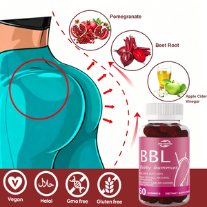 OEM Private Label BBL Butt Enhancement Gummies for Women Natural Hip Enlargement <b>Booty</b> Growth BBL Supplement for Bigger Curves - Product Image 3