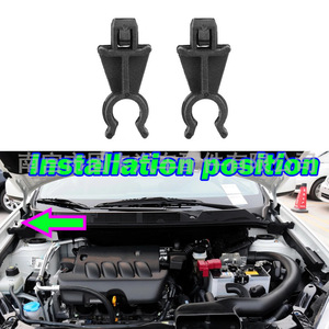 <b>Car</b> Hood Support Rod <b>Clips</b> 65722EB300 For Nissan Qashqai Plastic Auto Fastener - Product Image 5