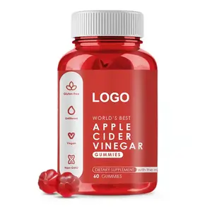 Biocaro OEM Private Label Health Supplement Weight Loss Gummy Candy Apple Cider Vinegar Vitamin Gummies With Mother