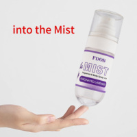 FDOB Vaporisateur de parfum pour le corps pour femmes Bouteille de taille de voyage de 2 oz avec étiquette d'accent violet Brume de parfum de lavande apaisante