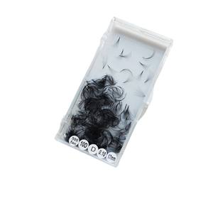 Extensiones de pestañas volumen 10D hechas a mano estilo europeo embalaje personalizado con logotipo de aspecto natural bajo MOQ de Vietnam - Product Image 3