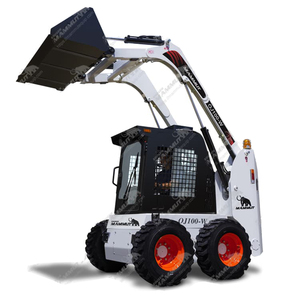 MAMMUT OJ100W 12-16,5 Neumáticos 4*4 Ruedas 1000kg 1TON Minicargadora de alta calidad - Product Image 4