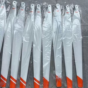 ใบพัดแท้ T50 ขายดี ทนทานสูง ผลิตจากพลาสติกสีขาว สำหรับเครื่องพ่นยา Agras T50 T40 หมุนทวน/เดินตามเข็มนาฬิกา อะไหล่เครื่องจักรกลการเกษตร - Product Image 3